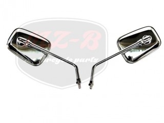 EGYÉB UNIVERZÁLIS TÜKÖR  8-AS KRÓM SZÖGLETES PÁRBAN