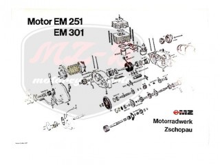 ETZ 250 SZERELÉSI ÁBRA ETZ250