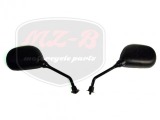 EGYÉB UNIVERZÁLIS TÜKÖR  8-AS OVÁL PÁRBAN /BAL/