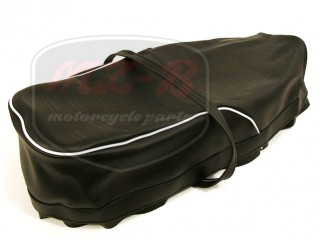 JAWA 350  6V ÜLÉSHUZAT /FEHÉR SZEGÉLYES/