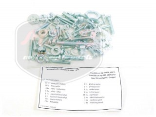 JAWA 350 12V CSAVAR KÉSZLET MOTORBLOKKHOZ