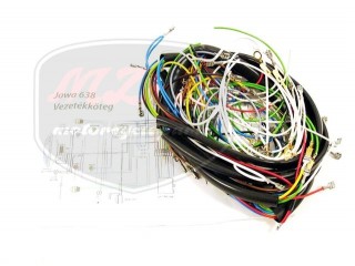 JAWA 350 12V KÁBELKÖTEG /638/