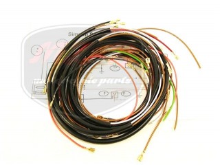 SIMSON STAR KÁBELKÖTEG /BEKÖTÉSI RAJZZAL/ /VILLOGÓS/