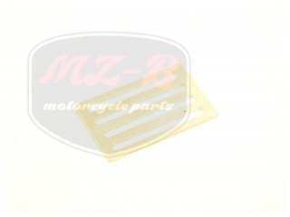 SIMSON UNIVERZÁLIS CSOMAGTARTÓ GUMI RÖGZÍTŐ LEMEZ