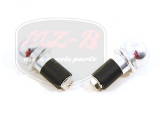 EGYÉB ROBOGÓ KORMÁNYVÉG DUGÓ PÁR /EZÜST/ PEREMES