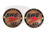 SIMSON 250 EMBLÉMA BENZINTANKRA /PÁR/ TURIST