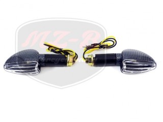 EGYÉB UNIVERZÁLIS VILLOGÓ KPL. CARBON /PÁR/ /E JELES/ /INDEX/