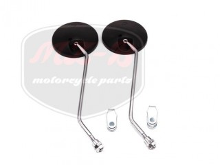 EGYÉB UNIVERZÁLIS TÜKÖR  8-AS KEREK BILINCSES /GOLYÓS/ PÁR