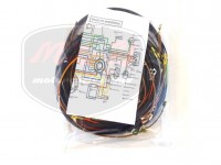 SIMSON 51 KÁBELKÖTEG /BEKÖTÉSI RAJZZAL/ /MEGSZAKÍTÓS/