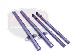 JAWA MUSTANG TELESZKÓP ELSŐ KPL. J+B /FÉNYEZETLEN/ /LENGÉSCSILLAPÍTÓ/