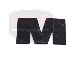 ETZ 150 EMBLÉMA BENZINTANKRA "M" FEKETE