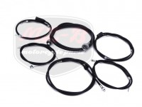 MZ/TS 150 BOWDEN GARNITÚRA /EGYENES KORMÁNYHOZ/