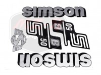 SIMSON 50 MATRICA KLT. S50B EZÜST