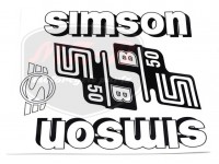 SIMSON 50 MATRICA KLT. S50B FEHÉR