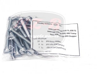 JAWA 638 CSAVAR KÉSZLET MOTORBLOKKHOZ KICSI