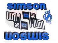 SIMSON 50 MATRICA KLT. S50B KÉK