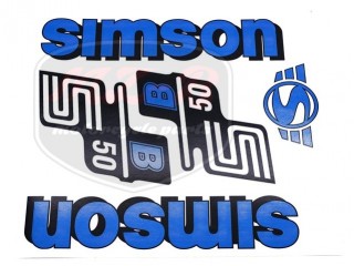 SIMSON 50 MATRICA KLT. S50B KÉK