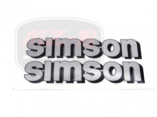 SIMSON 51 MATRICA BENZINTANKRA /EZÜST/ PÁR