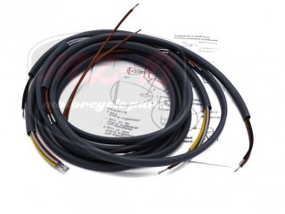 SIMSON SR2 KÁBELKÖTEG /BEKÖTÉSI RAJZZAL/ /SR2 SZÜRKE/