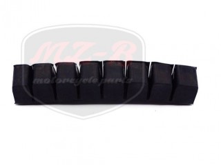 JAWA 350 12V REZGÉSCSILLAPÍTÓ GUMI HENGERFEJBE /8 BORDÁS/